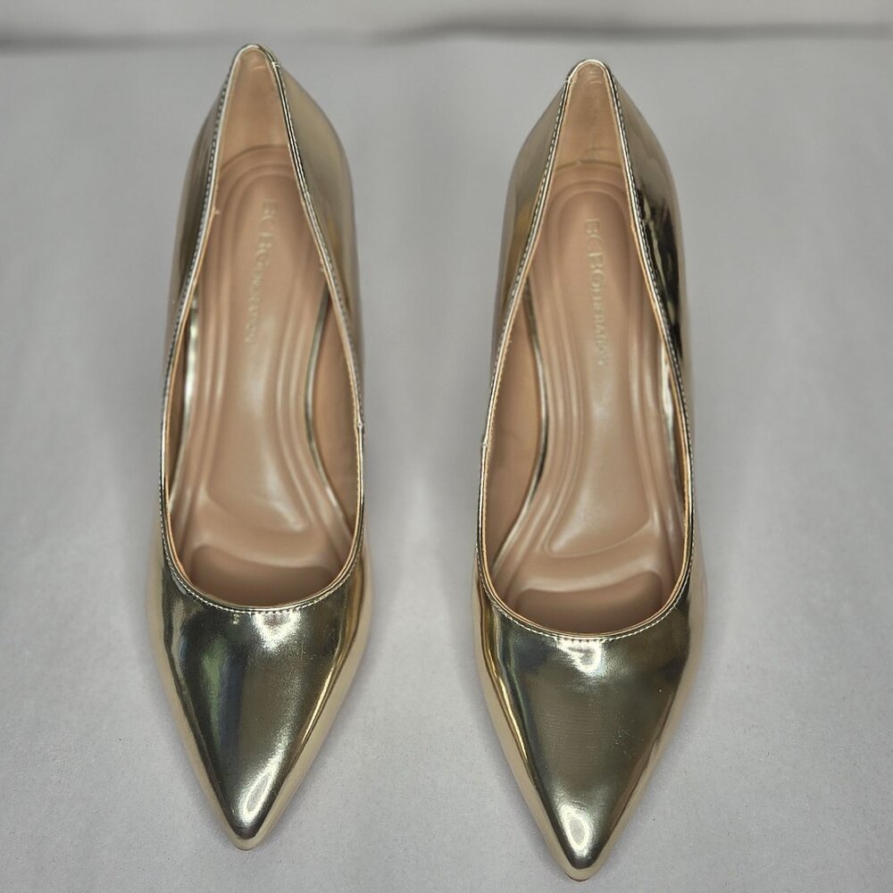 BCBGeneration Gold Heels - Picture 2 of 7
